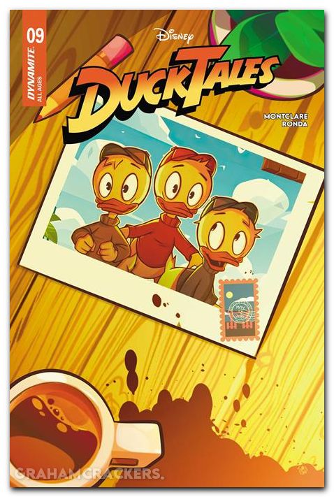 Ducktales #9 (2024) cover b lomurno variant
