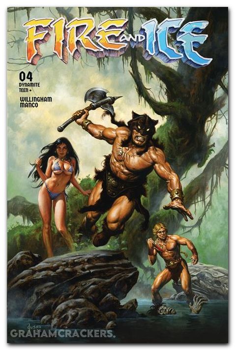 Fire And Ice #4 cover d jusko variant