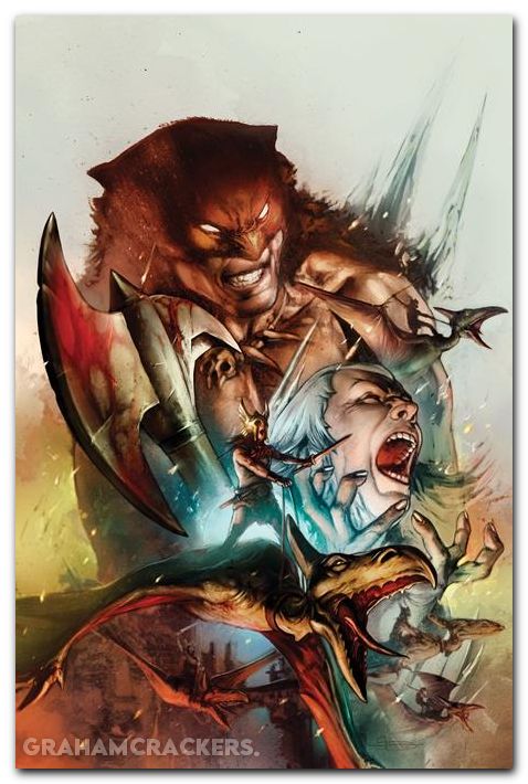 Fire And Ice #4 cover g manco virgin variant