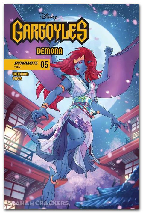 Gargoyles Demona #5 (2025) cover a