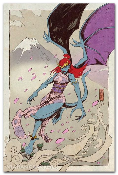 Gargoyles Demona #5 (2025) cover h cousens virgin variant
