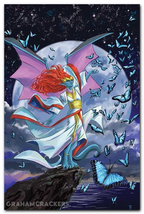 Gargoyles Demona #5 (2025) cover i paur virgin variant