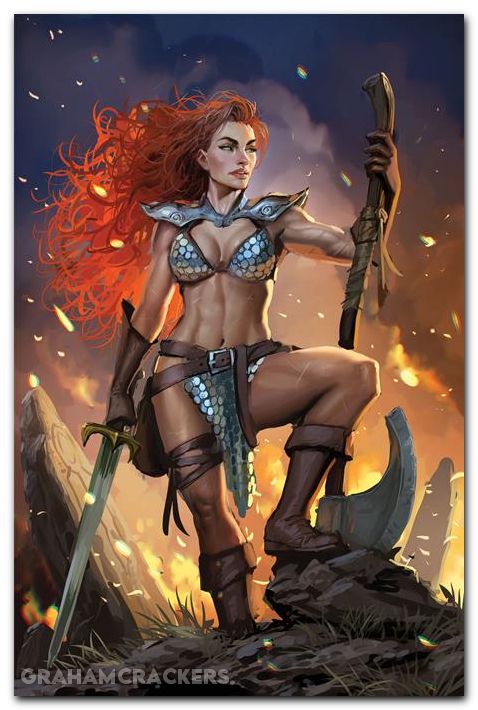 Sonja Reborn #3 (2025) cover j sejic virgin variant
