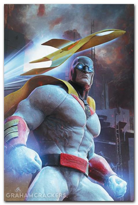 Space Ghost #4 (2025) cover f barends virgin variant