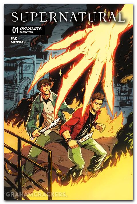 Supernatural #1 (2025) cover b cousens variant