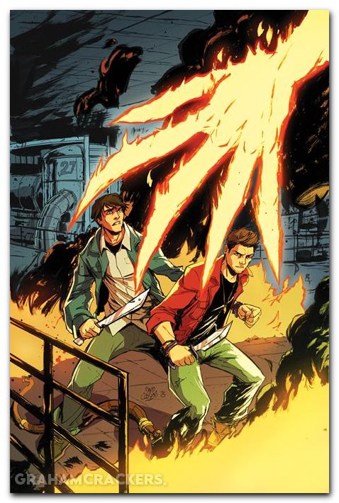 Supernatural #1 (2025) cover n cousens virgin variant