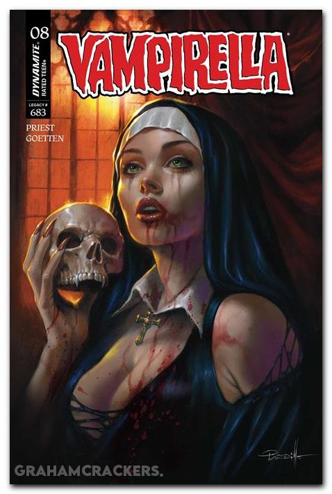 Vampirella #8 (2025) cover a