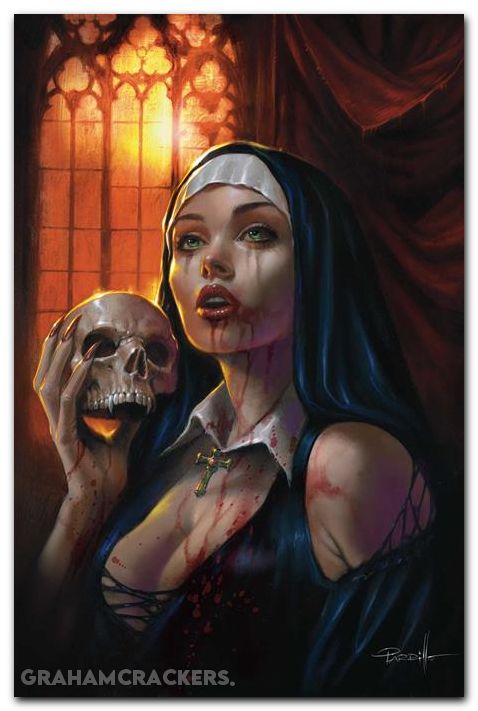 Vampirella #8 (2025) cover m parrillo virgin variant