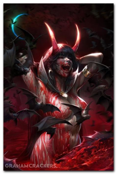 Vampirella Armageddon #4 (2025) cover i mattina virgin variant