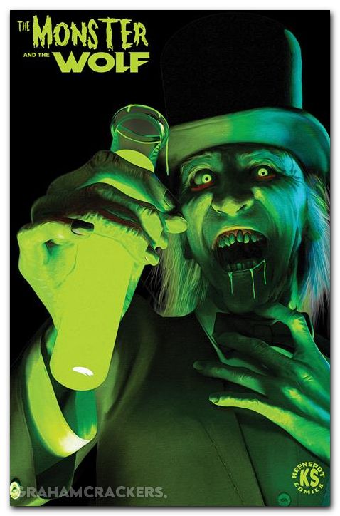 Mark Spears Monsters The Monster And The Wolf #1 (2025) cover c spears gitd variant