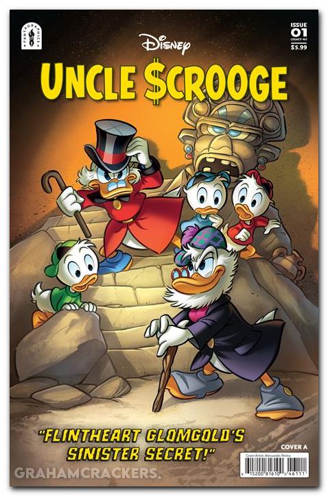 Uncle Scrooge Flintheart Glomgolds Sinister Secret #1 (2025) cover a