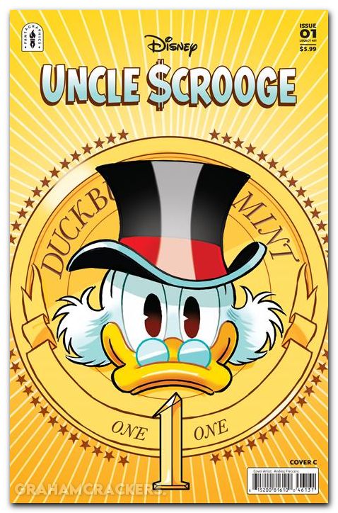 Uncle Scrooge #1 (2025) cover c freccero variant