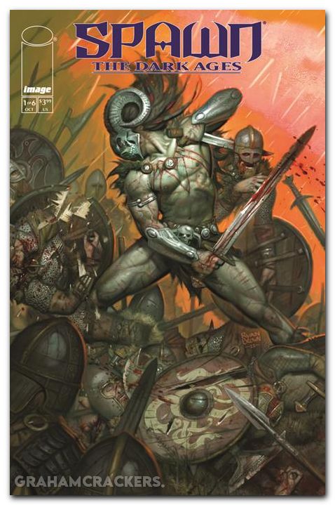 Spawn The Dark Ages #1 (2025) cover d brown variant