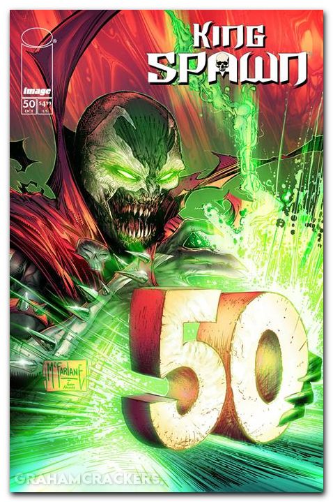 King Spawn #50 cover a