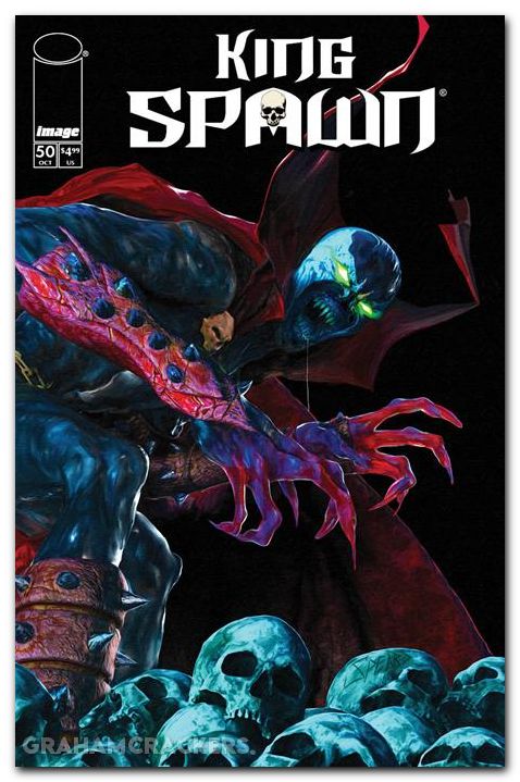 King Spawn #50 cover e spears variant