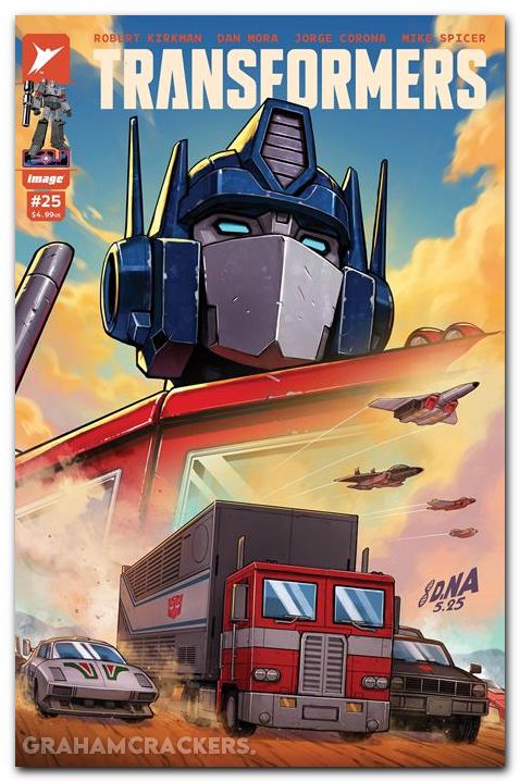 Transformers #25 (2023) cover a
