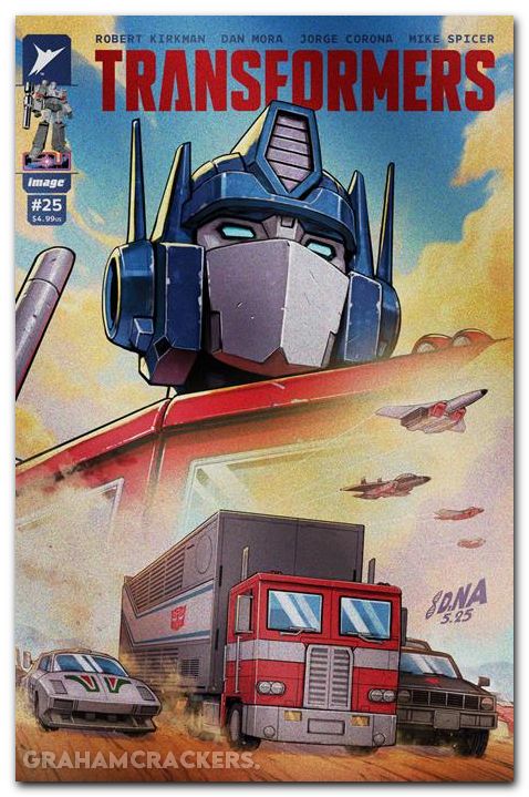 Transformers #25 (2023) cover i nakayama foil variant