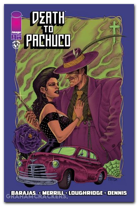 Death To Pachuco #1 (2025) cover d villalobos variant