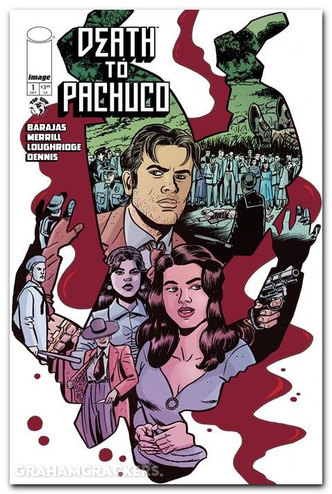 Death To Pachuco #1 (2025) cover i lapham foil variant