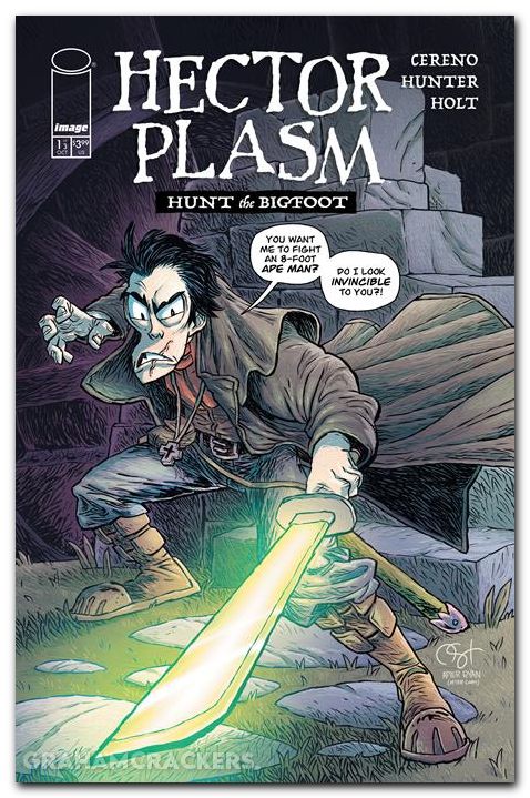 Hector Plasm Hunt The Bigfoot #1 (2025) cover b hunter variant