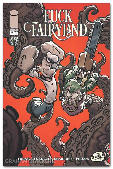I Hate Fairyland #45 (2022) cover b fosgitt red variant