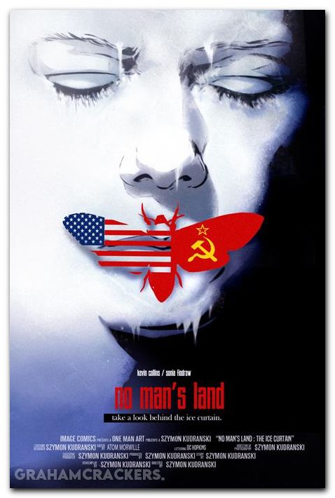 No Mans Land #2 (2025) cover b kudranski silence of the lambs homage variant