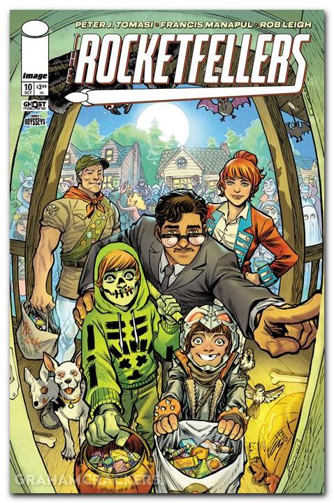 Rocketfellers #10 (2024) cover a