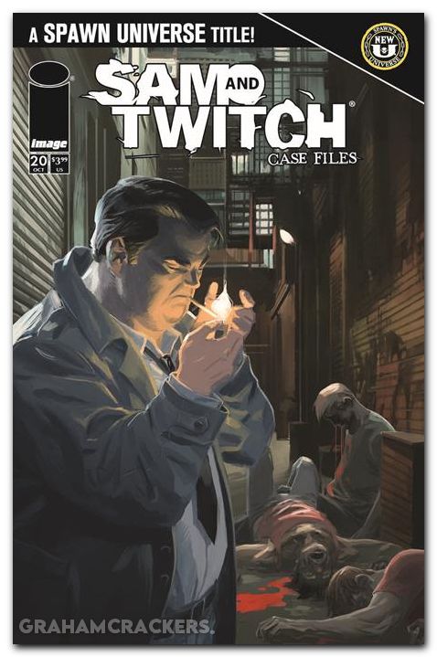 Sam And Twitch Case Files #20 (2024) cover a