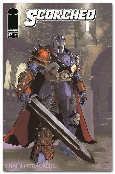 Spawn Scorched #47 cover b robeck variant