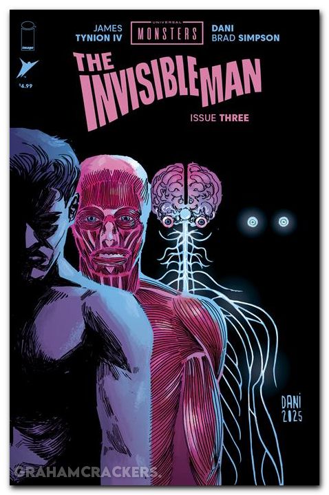 Universal Monsters The Invisible Man #3 (2025) cover a