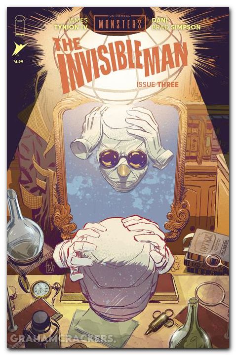 Universal Monsters The Invisible Man #3 (2025) cover b weeks variant