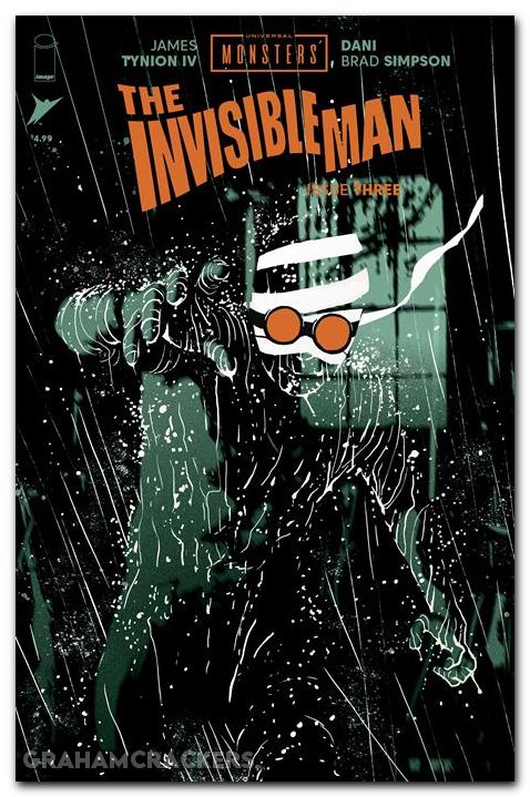Universal Monsters The Invisible Man #3 (2025) cover f walsh variant