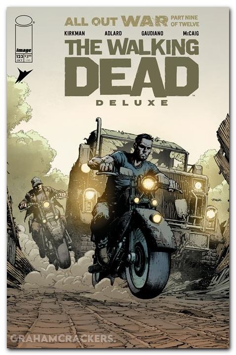 Walking Dead Deluxe #123 cover a