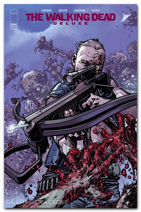 Walking Dead Deluxe #123 cover c howard connecting variant