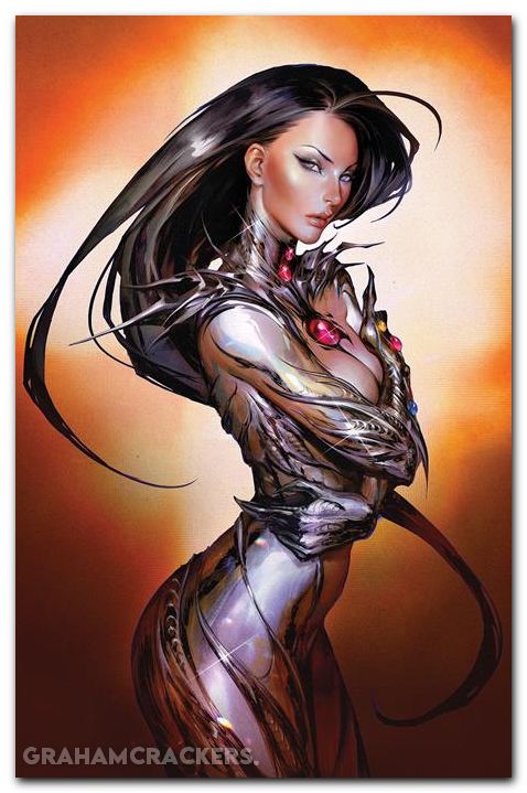 Witchblade #15 (2024) cover c sozomaika virgin variant