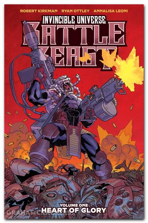 Invincible Universe Battle Beast TPB #01 Ottley DM Cover