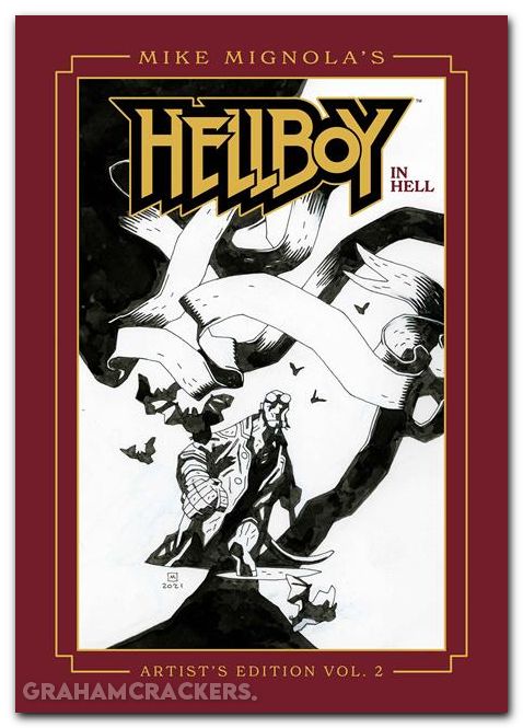 Mike Mignolas Hellboy In Hell Artists Edition HC #02 Mignola DM Cover