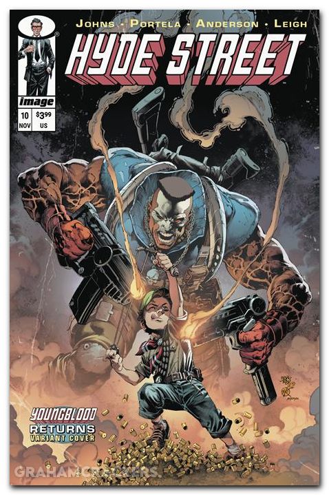 Hyde Street #10 (2024) cover e reis youngblood team up variant