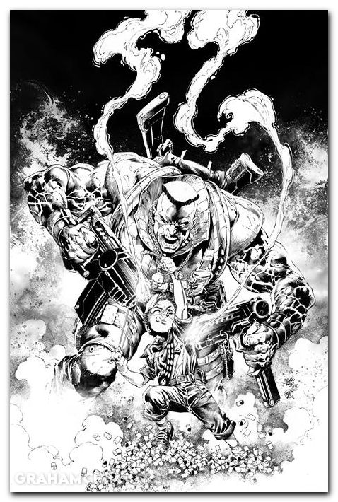 Hyde Street #10 (2024) cover f reis youngblood team up b&w virgin variant