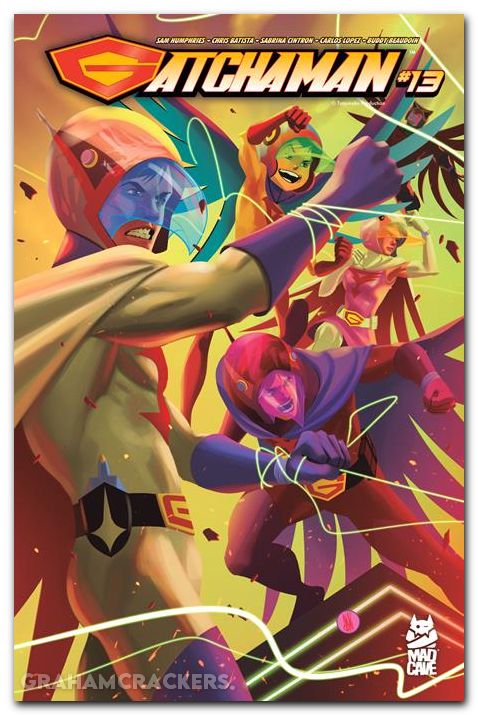 Gatchaman #13 cover a
