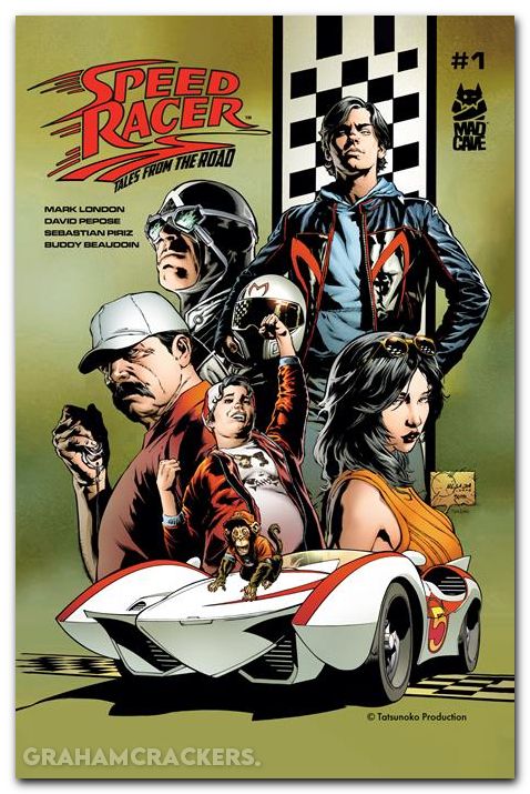 Speed Racer Tales From The Road #1 (2025) cover d quesada unlockable variant