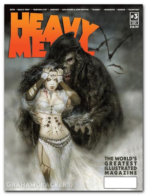 Heavy Metal Magazine #3 (2025) cover a