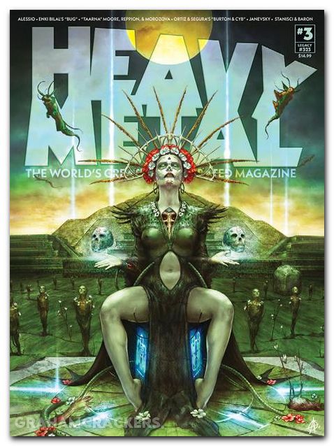 Heavy Metal Magazine #3 (2025) cover c allessio variant
