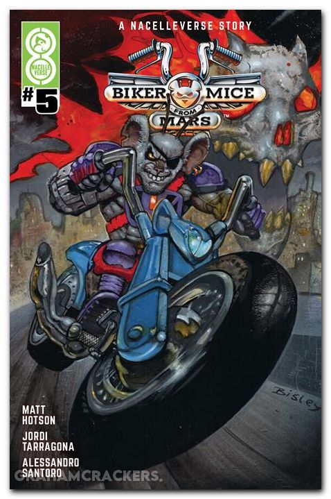 Biker Mice From Mars #5 (2025) cover d bisley variant