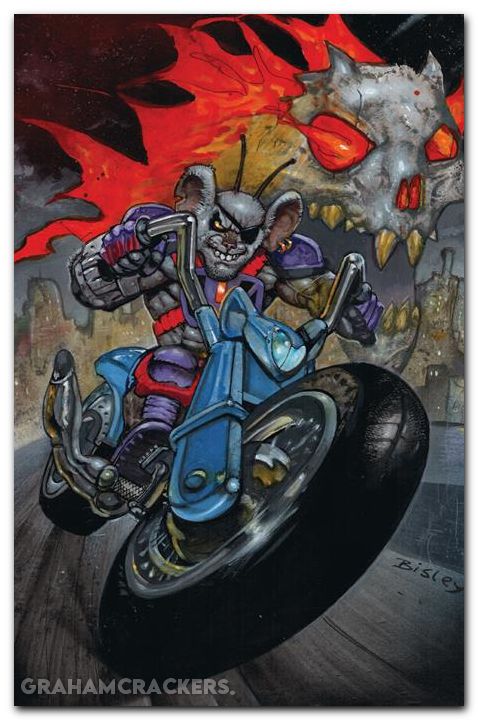 Biker Mice From Mars #5 (2025) cover e bisley virgin variant