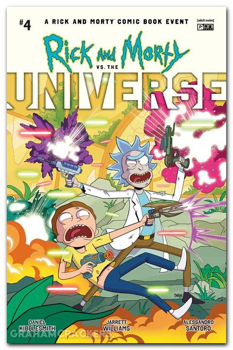 Rick And Morty Vs The Universe #4 (2025) cover a