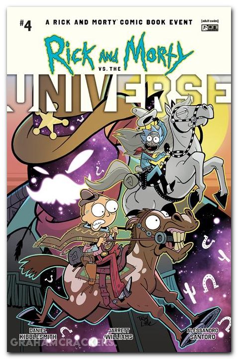 Rick And Morty Vs The Universe #4 (2025) cover b little variant