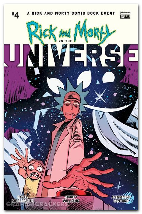Rick And Morty Vs The Universe #4 (2025) cover d fowler event variant