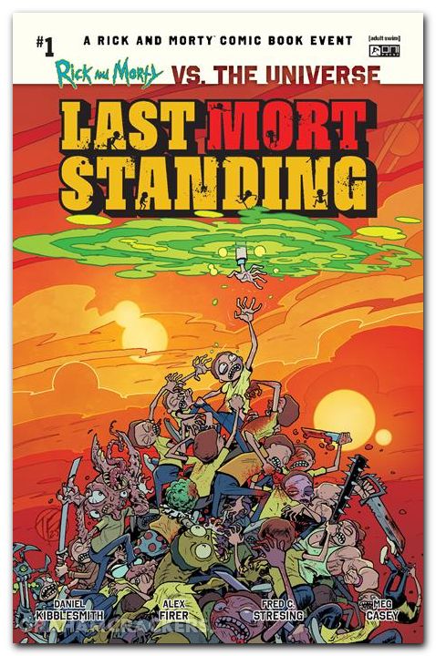 Rick And Morty Vs The Universe Last Mort Standing #1 (2025) cover d flops interlocking variant