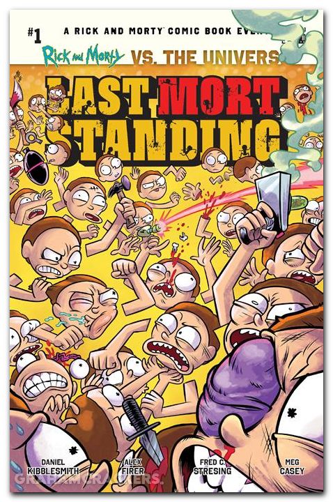 Rick And Morty Vs The Universe Last Mort Standing #1 (2025) cover e fowler event variant